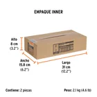 Bolsa con 1 kg de barras de silicón de repuesto p/PIPE-5/16 4
