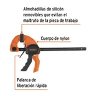 Prensa de ajuste rápido de 6' con cuerpo de nylon, TRUPER 2