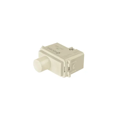 Dimmer giratorio, línea Italiana, marfil, VOLTECK