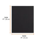 Lija de esmeril negra grano 50 de óxido de aluminio, TRUPER 2