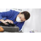 Lija de esmeril negra grano 50 de óxido de aluminio, TRUPER 4