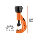 Cortador de tubo de cobre 1/8' a 1-1/4' cuchilla 18mm,Truper 3