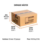 Dado de 1-1/16', 12 puntas, cuadro 1/2', TRUPER 7