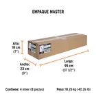 Hacha labor entera 2-1/2 lb, mango de fibra de vidrio 36' 6