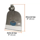 Azadón oreja y martillo No. 2 de 2.8 lb, sin mango, TRUPER 3