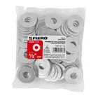 Bolsa de 1 kilo arandelas planas galvanizadas 1/2', FIERO 4