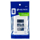Placa de 3 módulos, blanca, Línea Italiana, VOLTECK 4