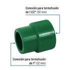 Reducción de PPR 1-1/2' x 1', FOSET 2