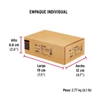 Caja con 25 taquetes arpón de 1/2' x 4-1/4', FIERO 5
