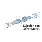 Juego de conectores de 1/2' de polipropileno, FOSET 3