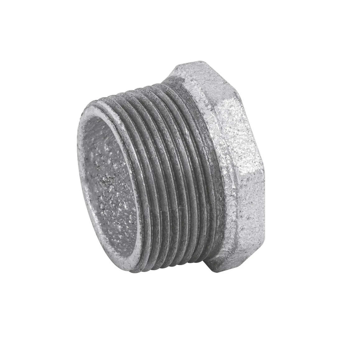 Reducción bushing acero galvanizado 1-1/4 x 1/2', FOSET