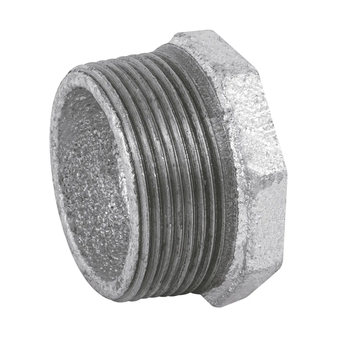 Reducción bushing acero galvanizado 1-1/2 x 1', FOSET