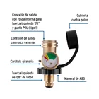Indicador de nivel de llenado para cilindro de gas, FOSET 2