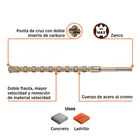 Broca SDS Max de 1-1/4 x 21', TRUPER 3