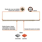 Broca SDS Max de 1-1/4 x 36', TRUPER 3