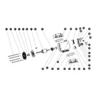 Motor eléctrico monofásico de 1 1/2 HP, baja velocidad 5