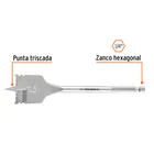 Broca plana de manita 1-1/4' para madera, TRUPER 2