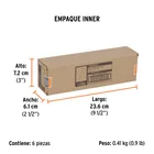 Broca plana de manita 1-1/4' para madera, TRUPER 6