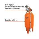 Equipo hidroneumático 150L, jet inoxidable 1-1/2 HP, TRUPER 3