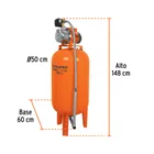 Equipo hidroneumático 150L, jet inoxidable 1-1/2 HP, TRUPER 4