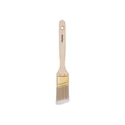 Brocha cerdas sintéticas 1-1/2' corte angular, mango madera 1