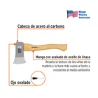 Hacha cazadora 1-1/4 lb, mango hickory 14', TRUPER 2