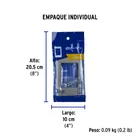 Placa de acero inox con 1 ventana 3 módulos, línea Lisboa 5