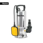 Bomba sumergible acero inoxidable,agua sucia,1-1/2HP, PRETUL 1