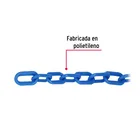 Metro de cadena de 5 mm de plástico azul, carrete de 25 m 2