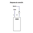 Placa armada acero inox 3 interruptores 1 módulo, Lisboa 4