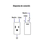 Placa armada acero 2 interruptores y contacto 1 mód, Lisboa 4