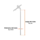Bolsa con 12 tubos de repuesto para espuma expansiva, TRUPER 2