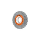 Carda alambre ondulado 6' x 3/4' para esmeril, TRUPER 1
