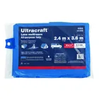Lona de polietileno 2.4 x 3.6 m, azul, 90 g/m2, ULTRA 4