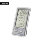 Termómetro digital con sensor de humedad, higrómetro,VOLTECK 1
