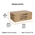 Carda alambre ondulado 6' x 1-1/8' para esmeril, TRUPER 7