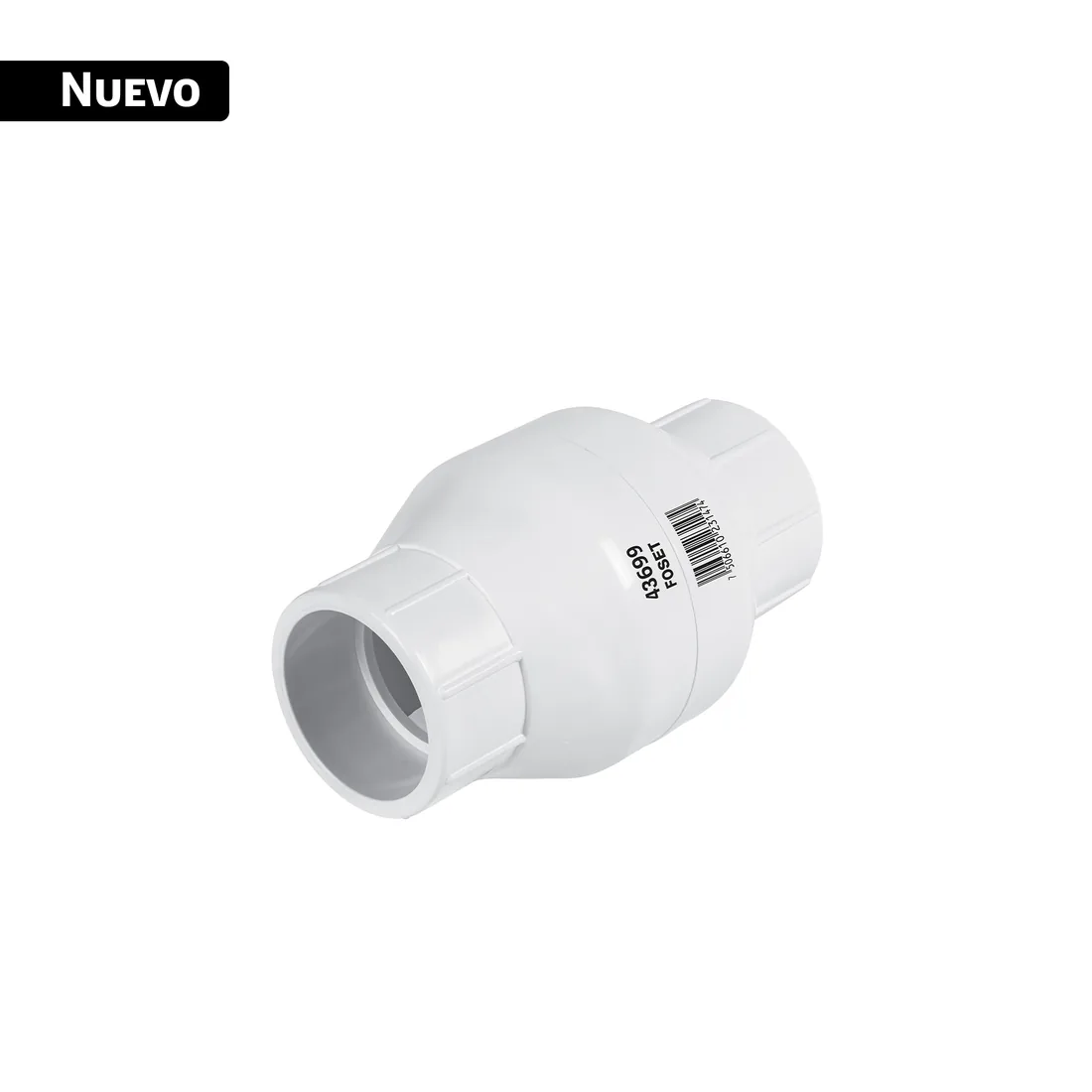 Válvula check de PVC 2' para cementar, FOSET