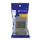 Placa armada acero inox 1 toma para teléfono 1.5 mód, Lisboa 4