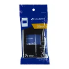 Placa negra de 1 ventana 1.5 módulos, línea Lisboa, VOLTECK 4