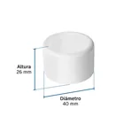 Tapón hembra de PVC 1', FOSET 2