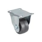 Rodaja hule 2-1/2' placa fija con buje, carga 50kg, FIERO 1