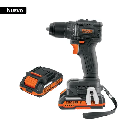Taladro/destornillador 1/2', 20V, 70Nm, 2 baterías 2Ah