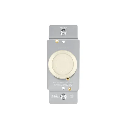Atenuador de luz giratorio, Standard, marfil, VOLTECK