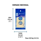Placa de ABS dúplex, Standard, marfil, VOLTECK 4