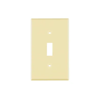 Placa de ABS para interruptor vertical, Standard, marfil