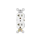 Contacto dúplex, 2 polos 3 hilos, 20 A, Standard, blanco 1