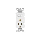 Interruptor de palanca con contacto, Standard, blanco 1