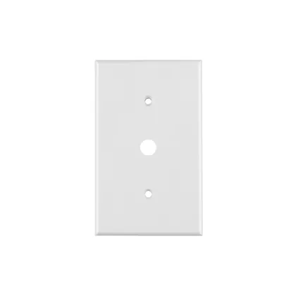 Placa de ABS para atenuador, Standard, blanco, VOLTECK