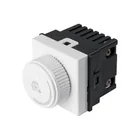 Dimmer giratorio de 1.5 módulos, línea Toledo, BASIC 1