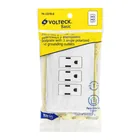 Placa armada con 3 contactos, VOLTECK BASIC 5